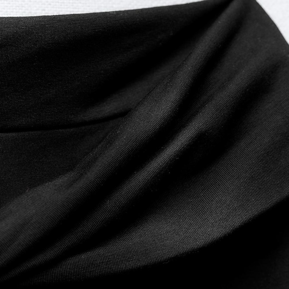 Zara Black off shoulder Dress - Picture 4 of 5